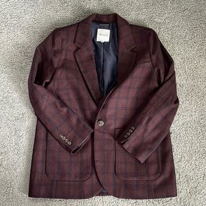 Madewell plaid blazer NWOT